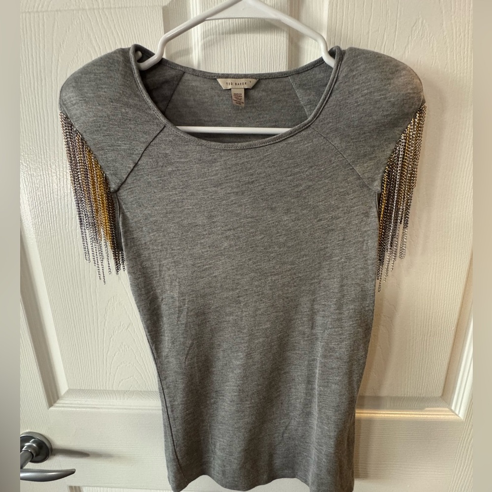 Ted Baker chain short sleeve top